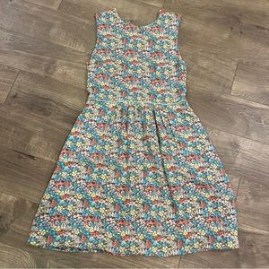 Matilda Jane Dress Size 10 Floral Sleeveless Fit & Flare